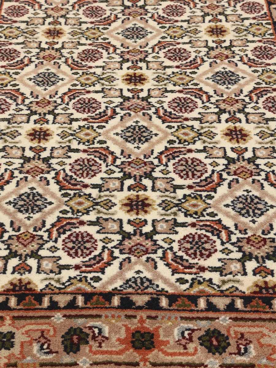 82x385 см, Индия, Биджар, Wool, коричневый — вид 3