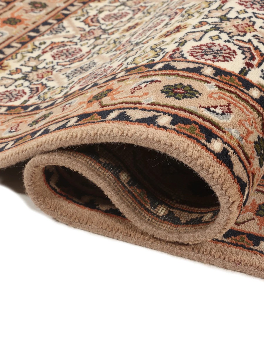 82x385 см, Индия, Биджар, Wool, коричневый — вид 4