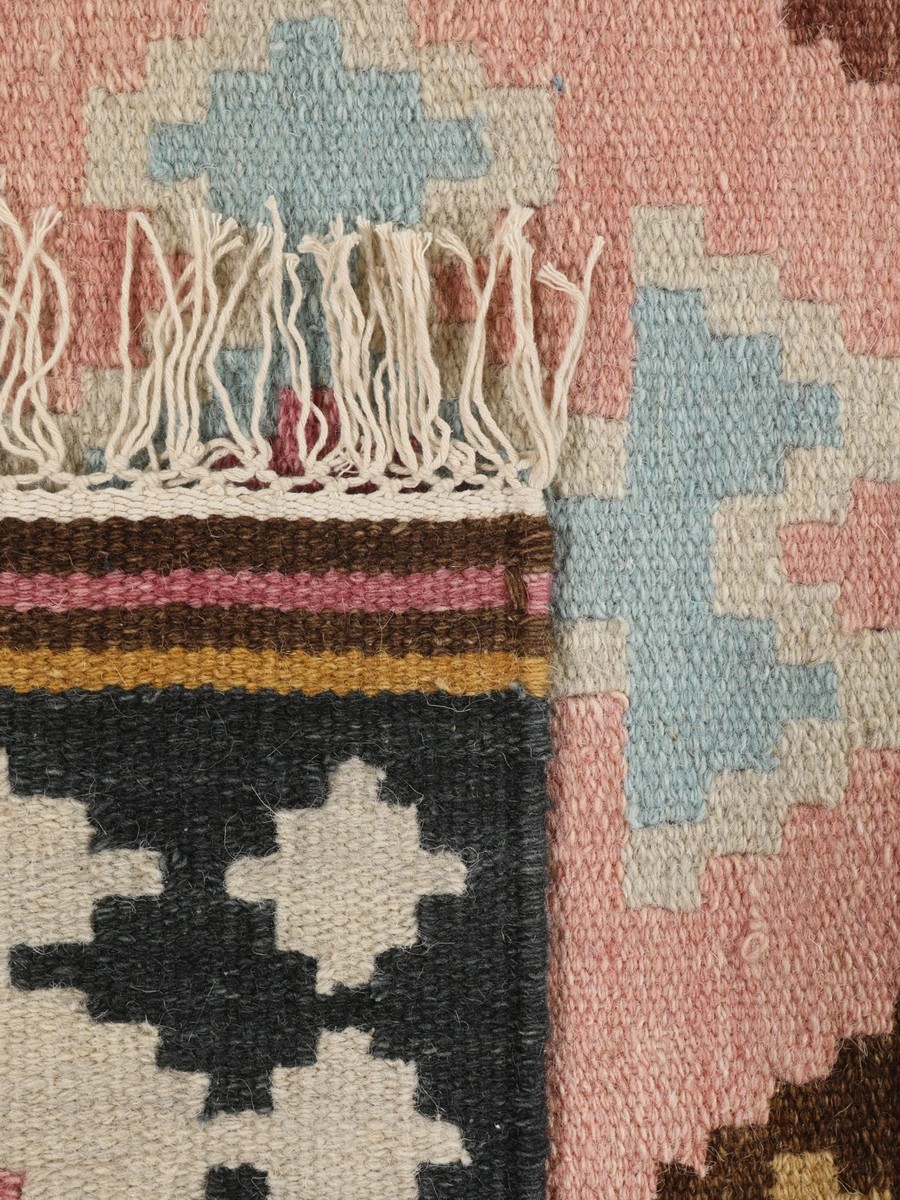 80x250 см, Индия, Килимы, Wool, синий — вид 5