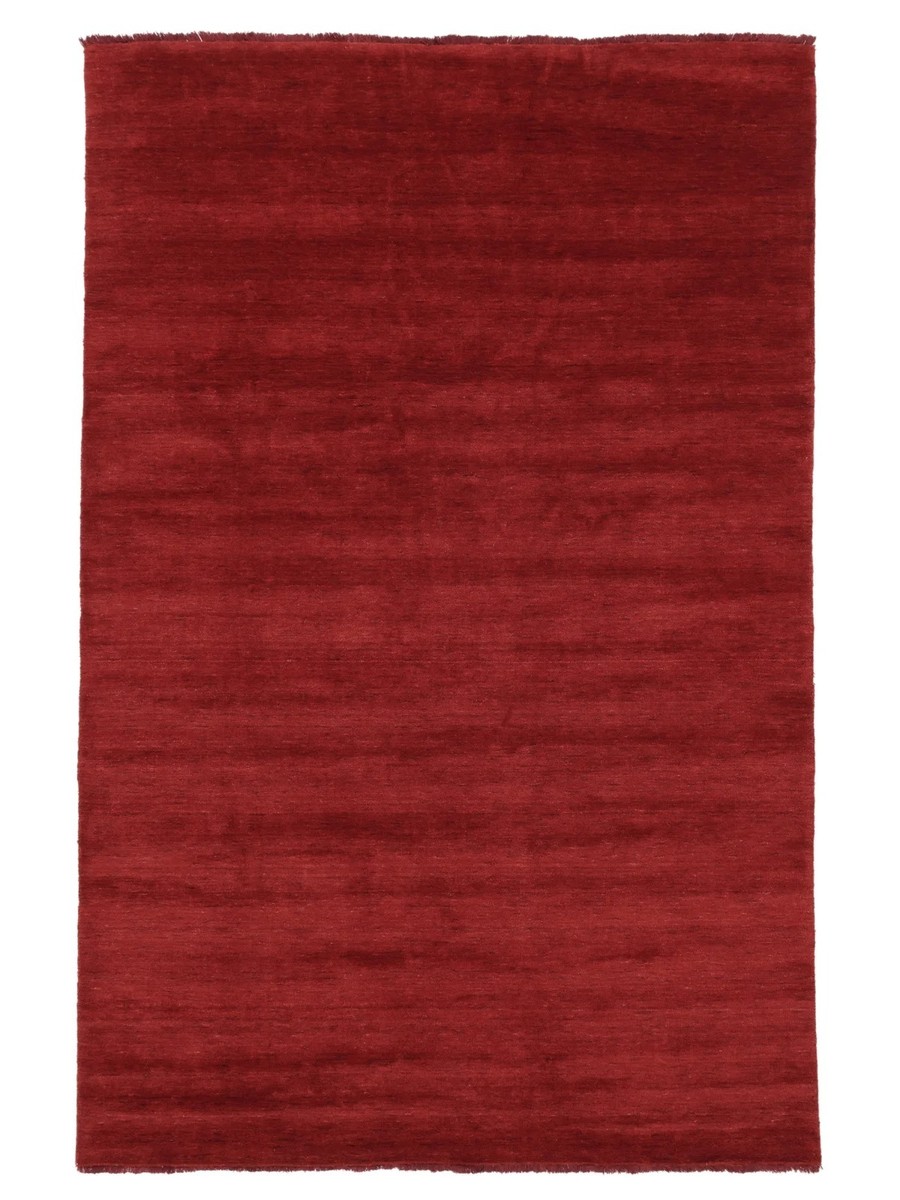 200x300 см, Индия, Современные, Wool, красный