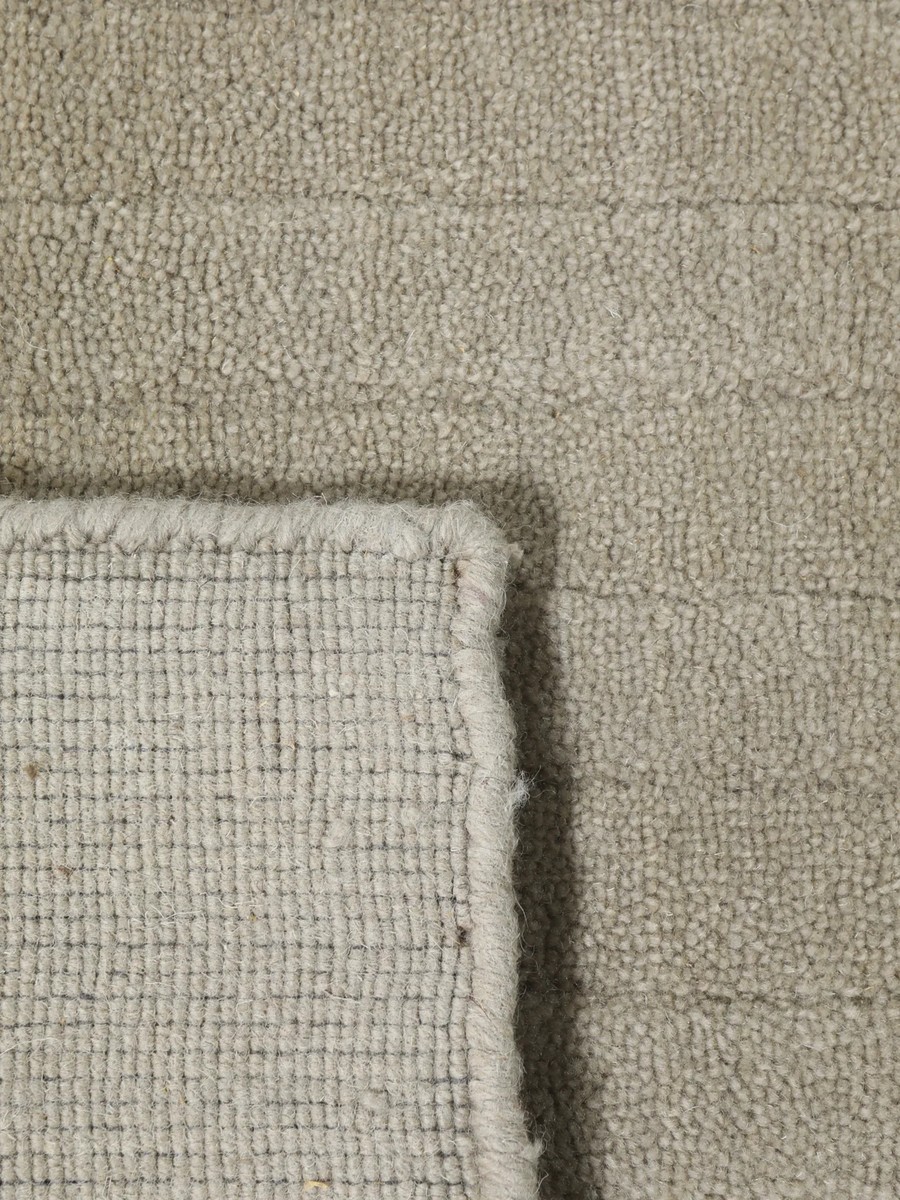 160x230 см, Индия, Современные, Wool, серо-бежевый — вид 5