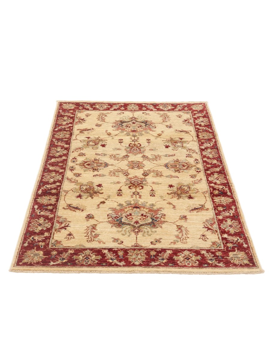 92x158 см, Афганистан, Зиглер, Wool, бежевый — вид 2