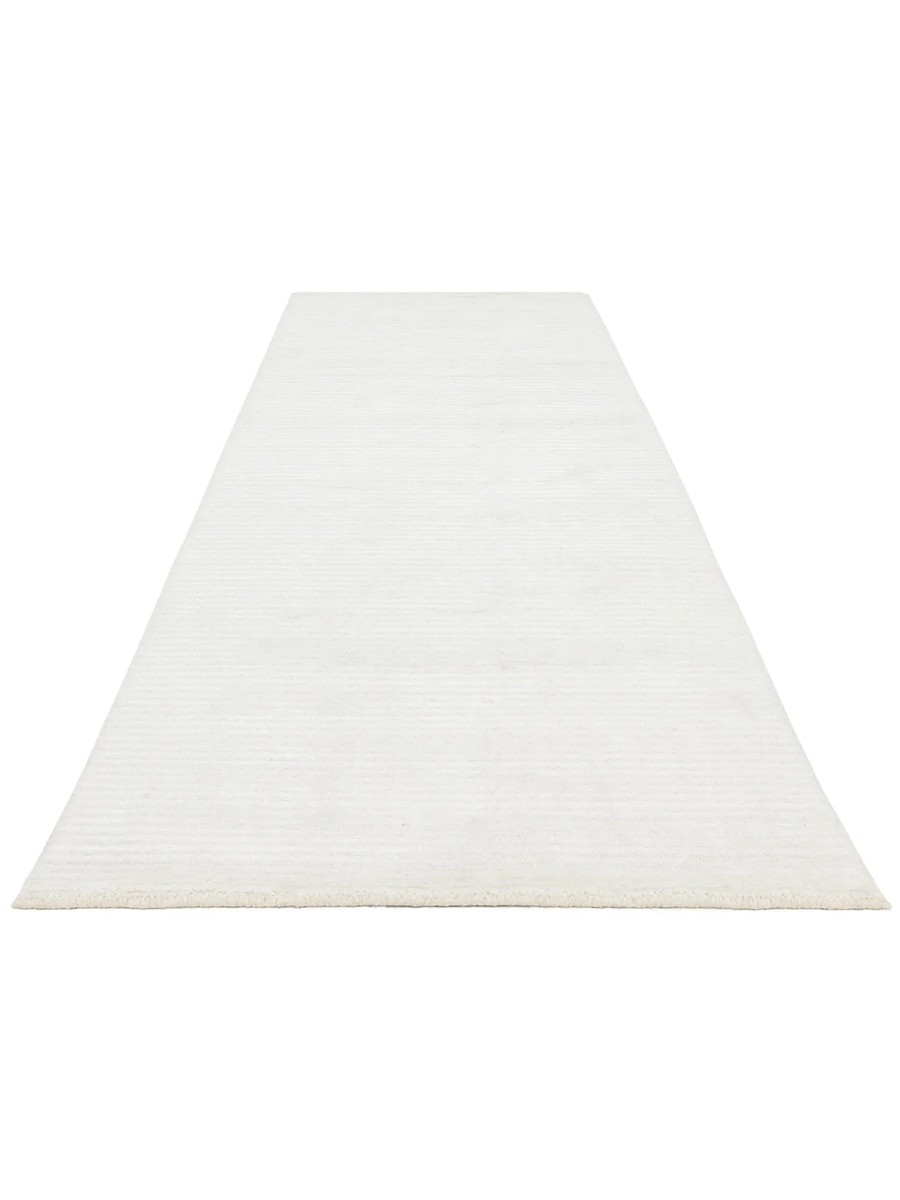 80x250 см, Индия, Однотонные, Viscose, белый — вид 5