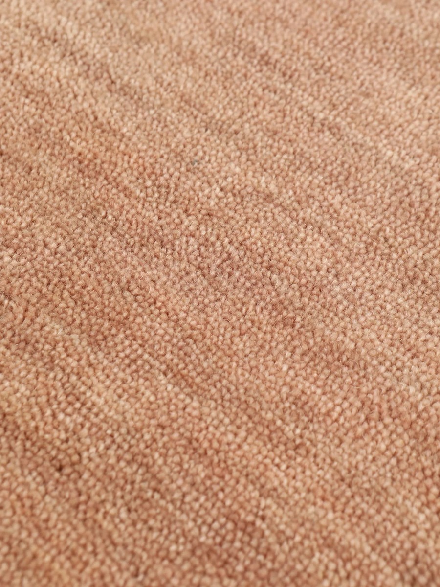 Ø250 см, Индия, Однотонные, Wool, розовый — вид 6