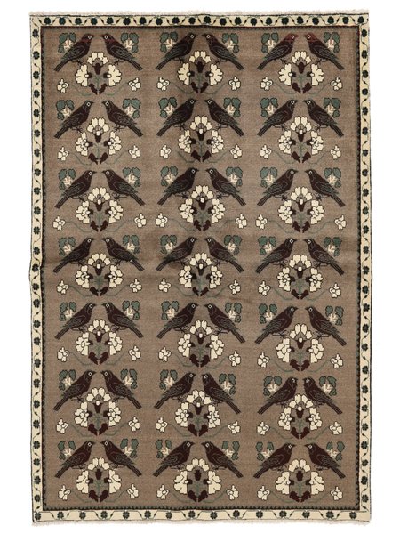 161x238 см, Иран, Кашкай, Wool, оранжевый