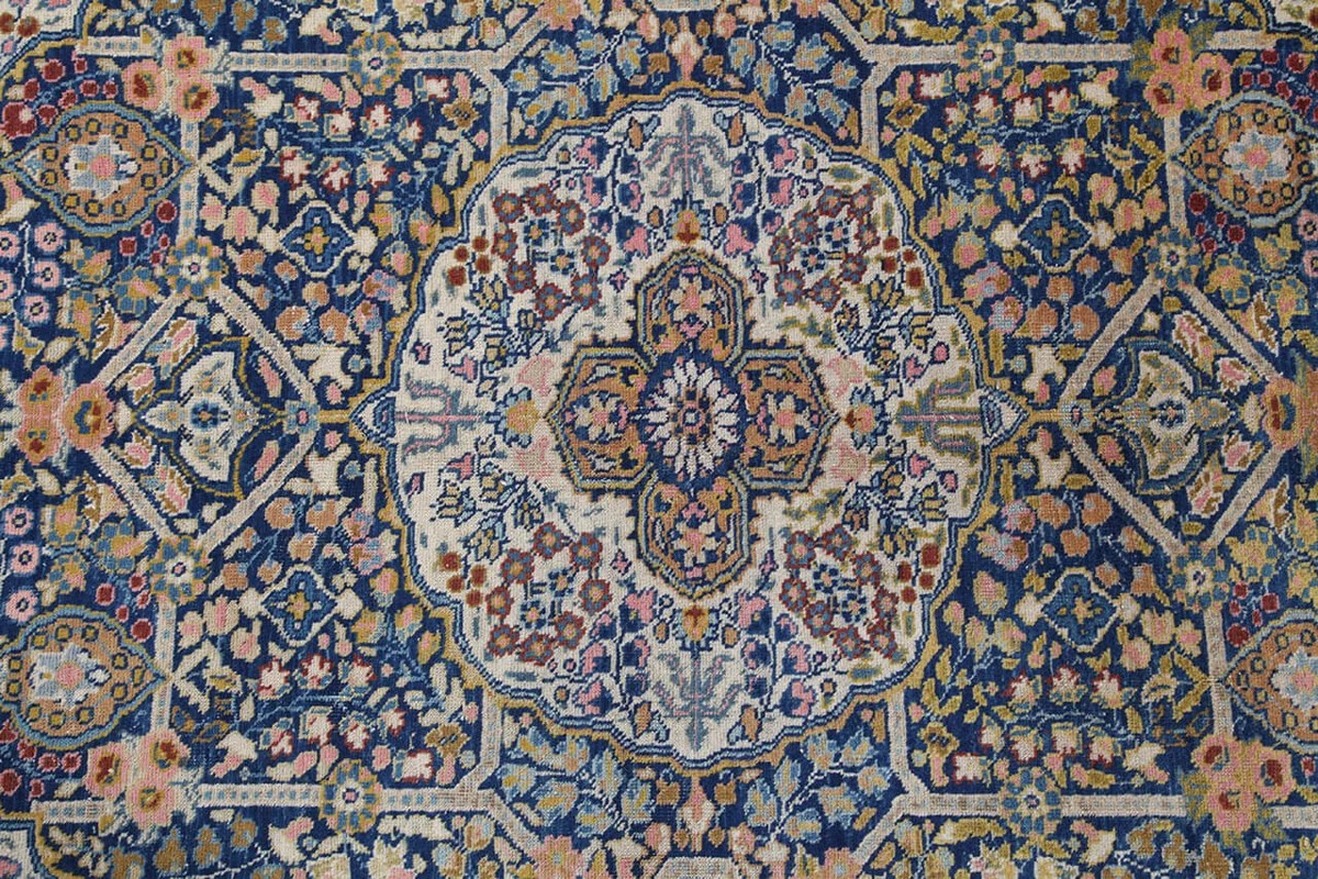 140x186 см, Иран, Табриз, Wool, коричневый — вид 2