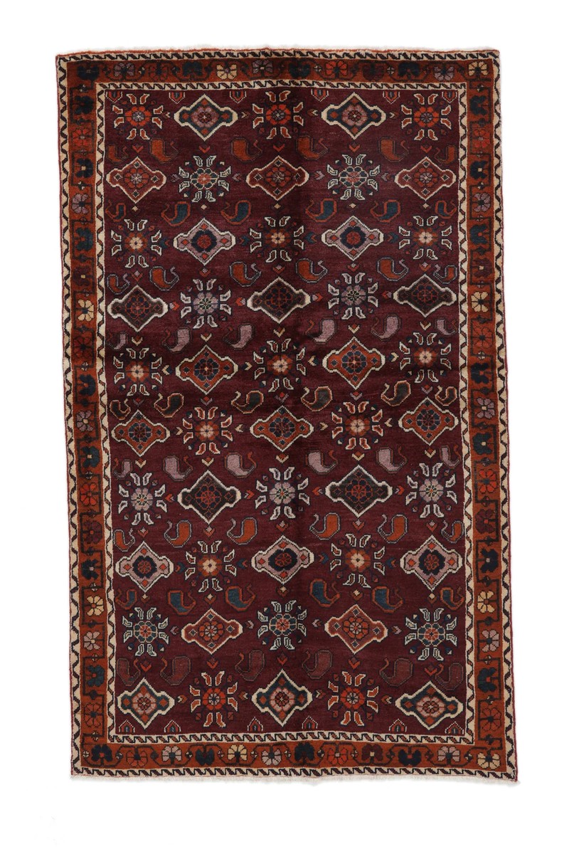 150x250 см, Иран, Восточные, Wool, чёрный