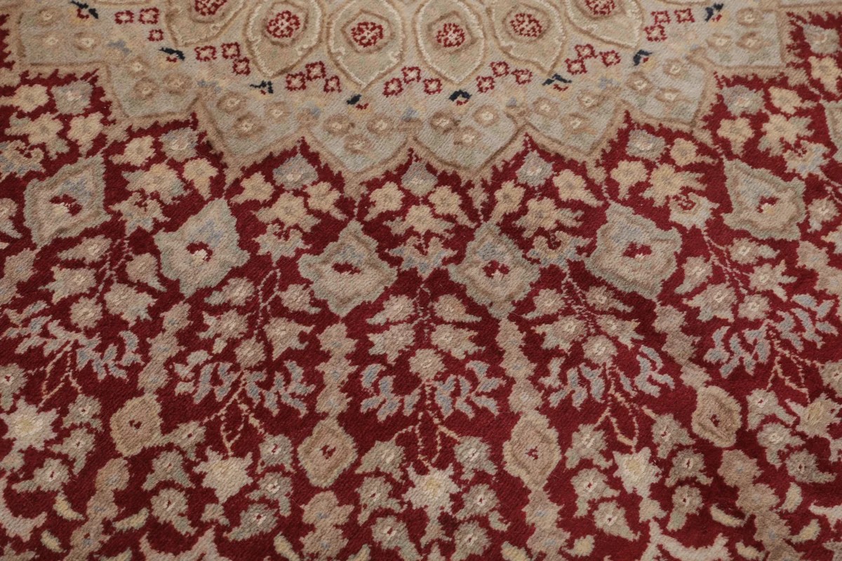 245x322 см, Индия, Табриз, Wool, коричневый — вид 2