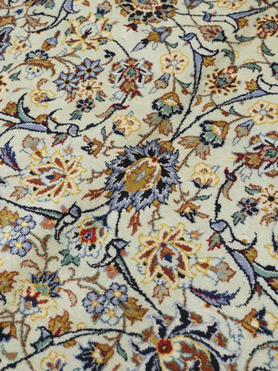 304x525 см, Иран, Кашан, Wool, коричневый — вид 3