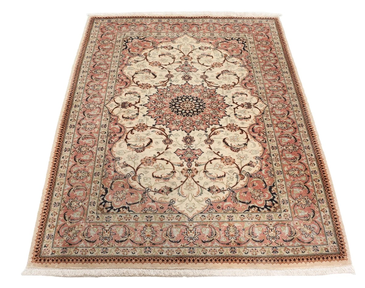 78x117 см, Иран, Шёлк, Silk, оранжевый