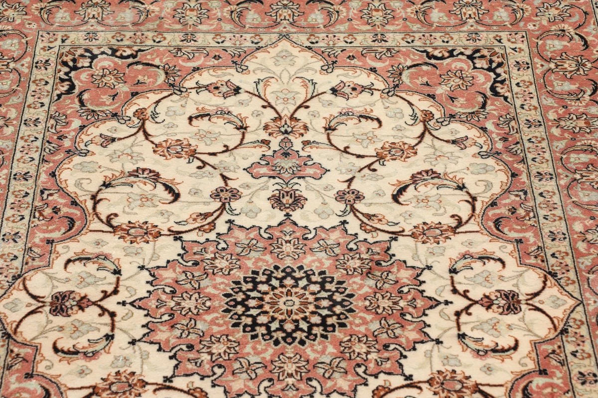 78x117 см, Иран, Шёлк, Silk, оранжевый — вид 3