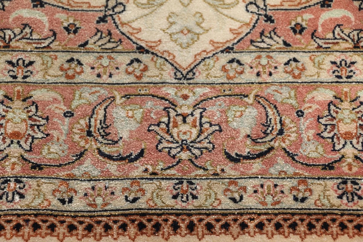 78x117 см, Иран, Шёлк, Silk, оранжевый — вид 4