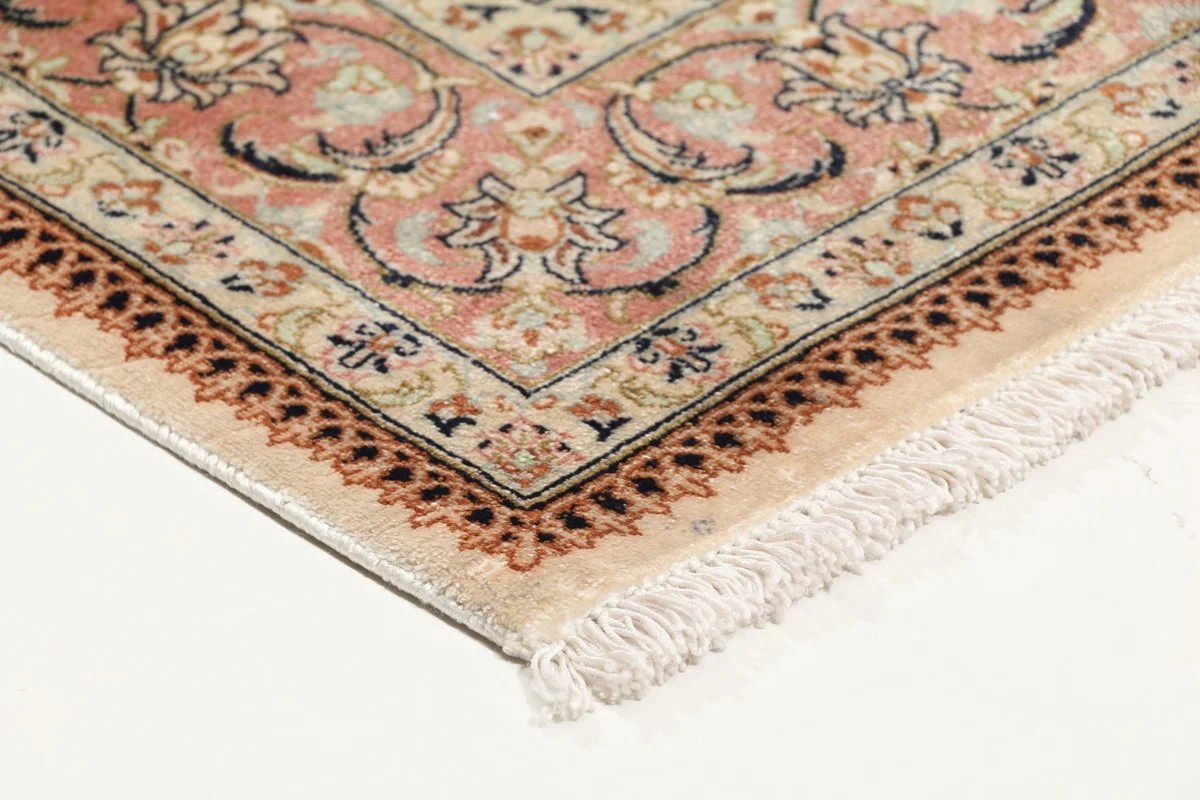 78x117 см, Иран, Шёлк, Silk, оранжевый — вид 5