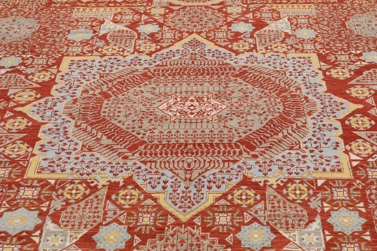283x380 см, Афганистан, Афган, Wool, коричневый — вид 5