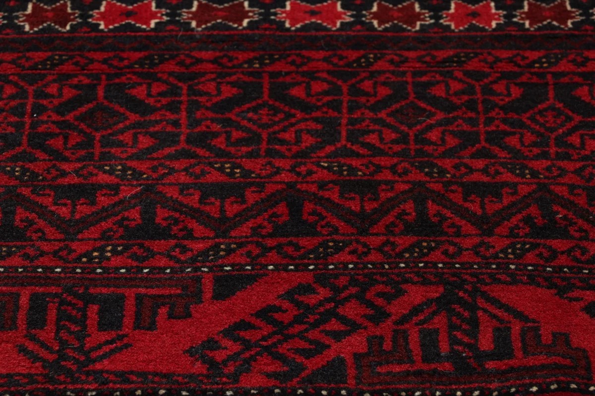 90x168 см, Иран, Балучи, Wool, чёрный — вид 3