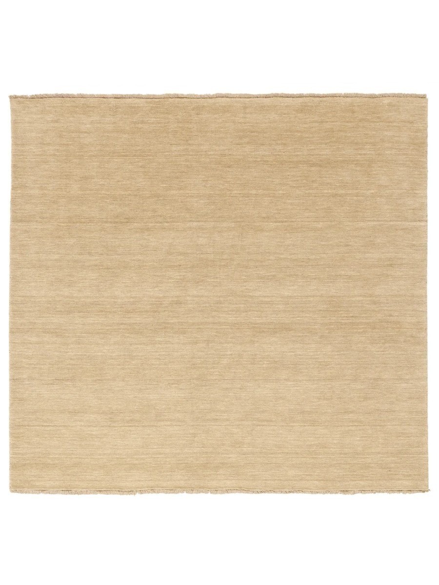 250x250 см, Индия, Современные, Wool, бежевый