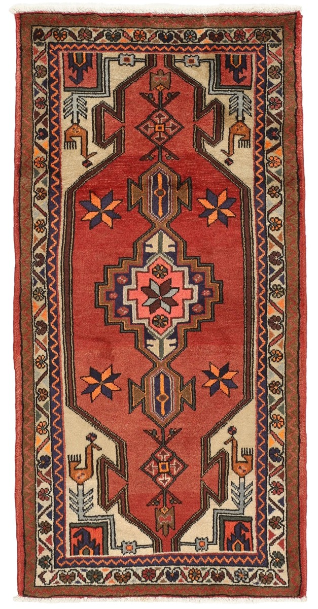 80x163 см, Иран, Хамадан, Wool, чёрный