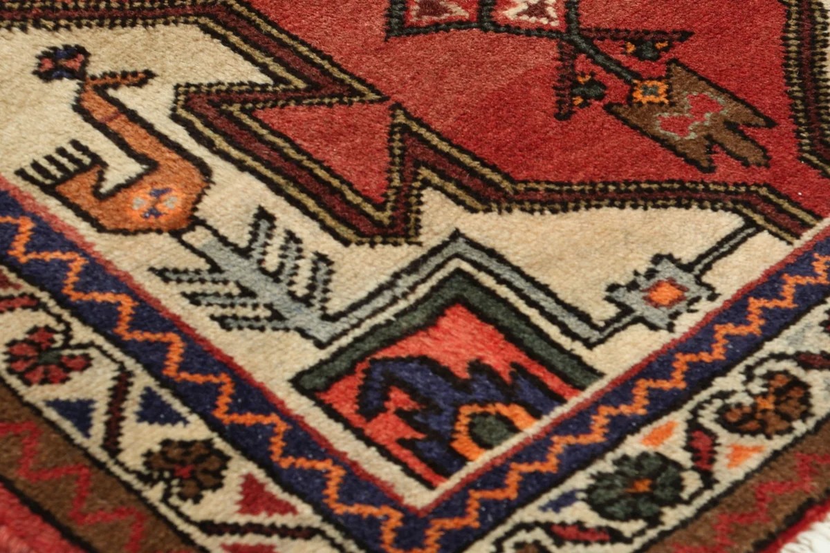 80x163 см, Иран, Хамадан, Wool, чёрный — вид 6
