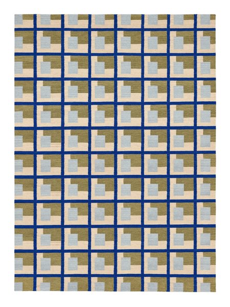 300x400 см, Индия, Современные, Wool, многоцветный