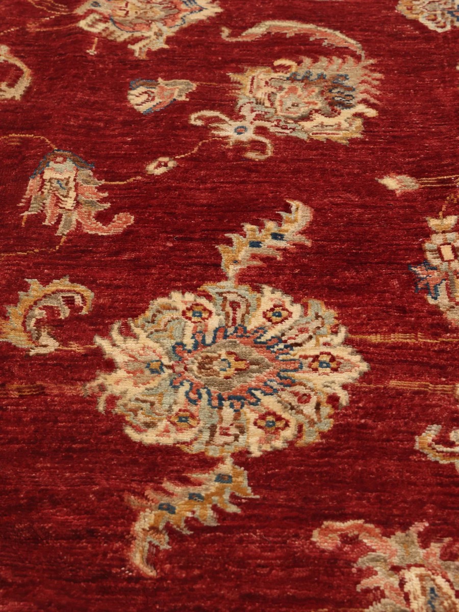 207x260 см, Афганистан, Зиглер, Wool, оранжевый — вид 2