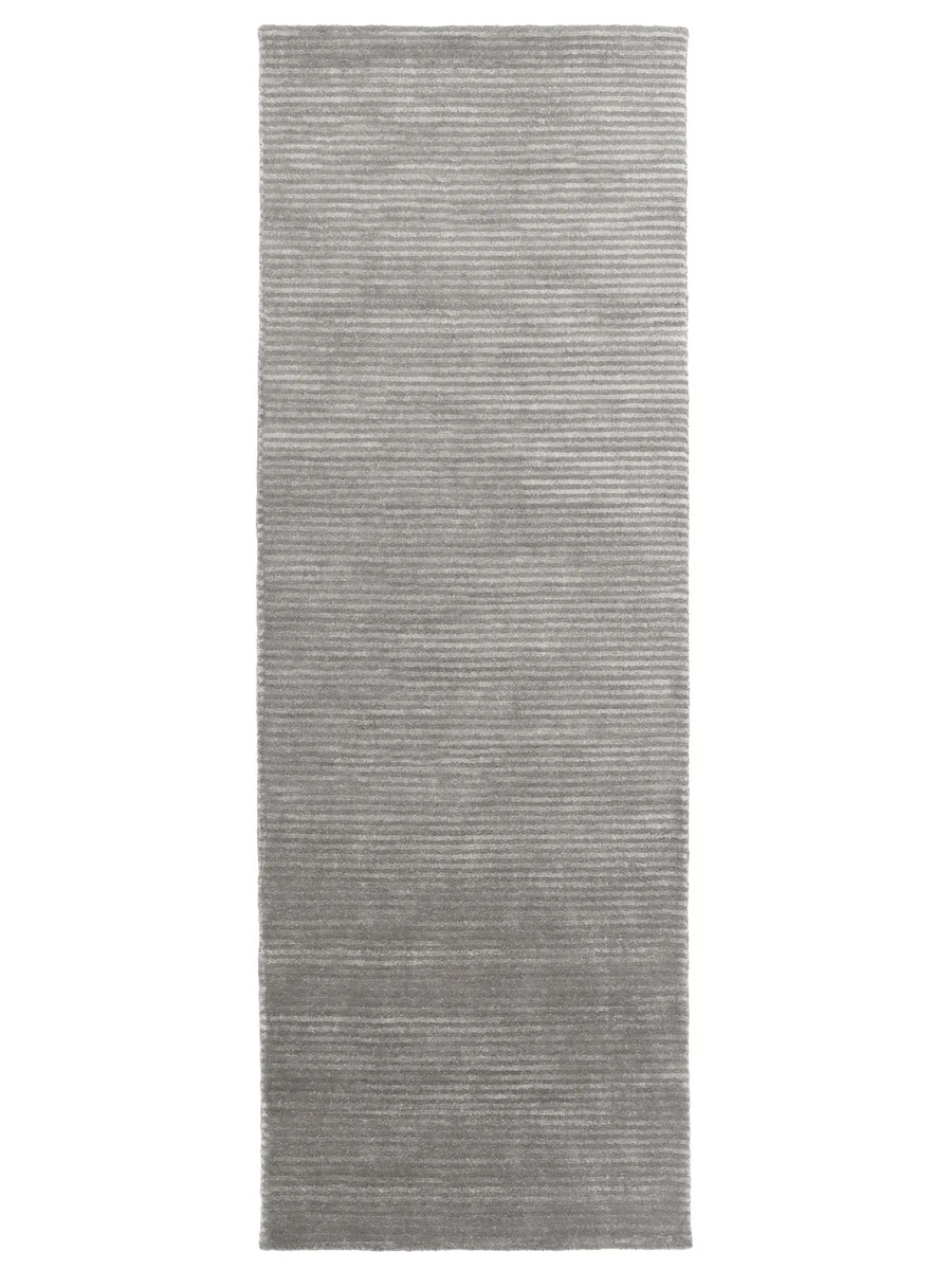 80x250 см, Индия, Однотонные, Viscose, серый
