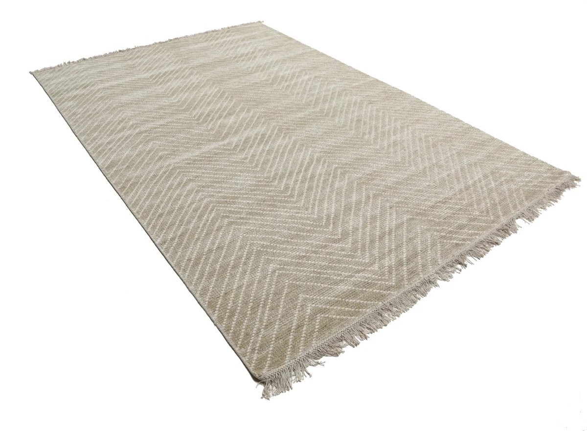 200x300 см, Индия, Вискоза, Viscose, бежевый — вид 2