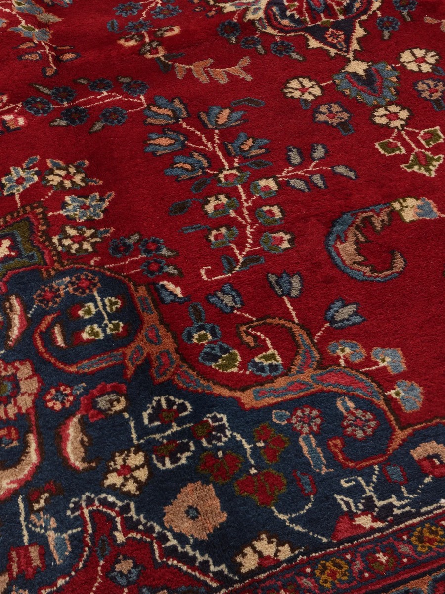 238x341 см, Иран, Машад, Wool, чёрный — вид 2