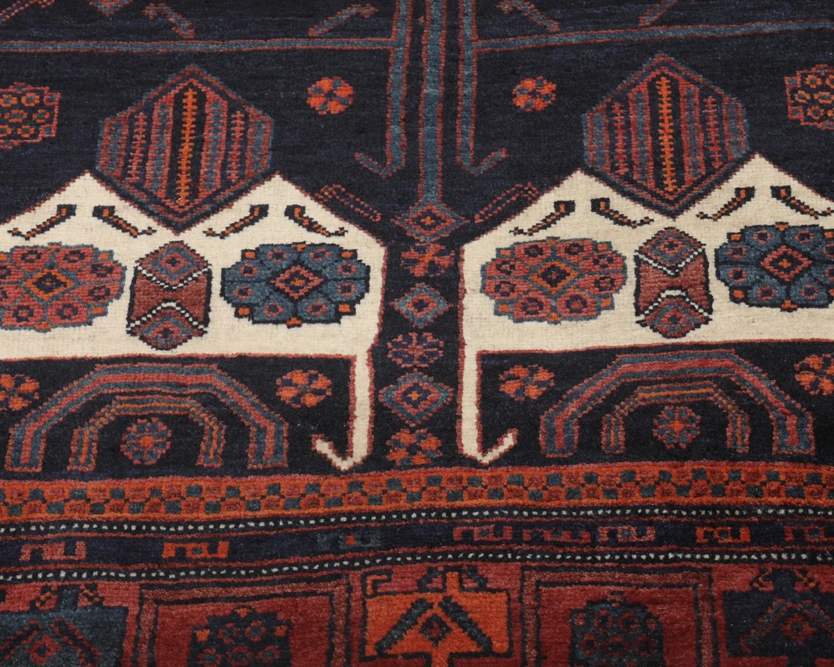 145x304 см, Иран, Восточные, Wool, чёрный — вид 6