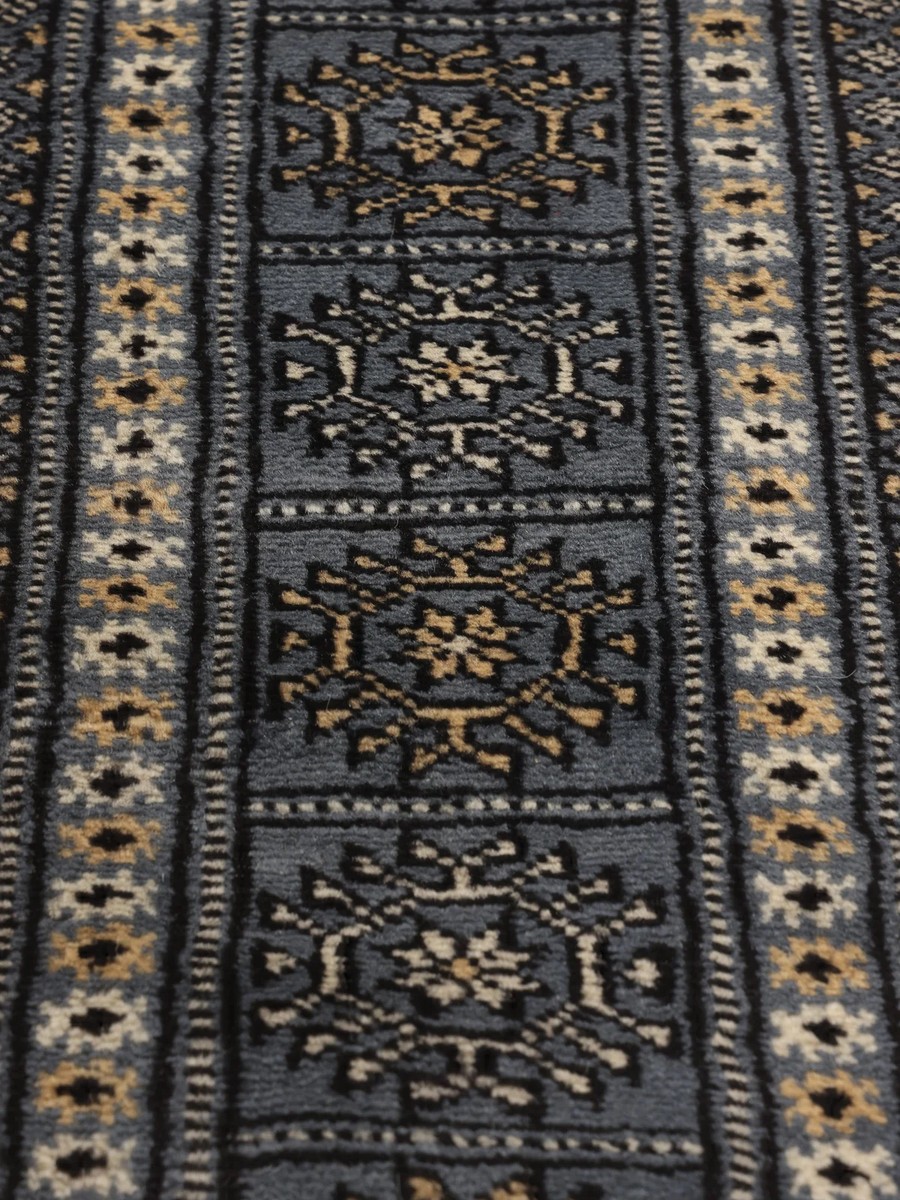 197x310 см, Пакистан, Афган / Пакистан, Wool, тёмно-синий — вид 2