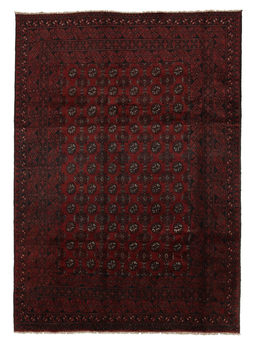 202x282 см, Афганистан, Афган / Пакистан, Wool, чёрный