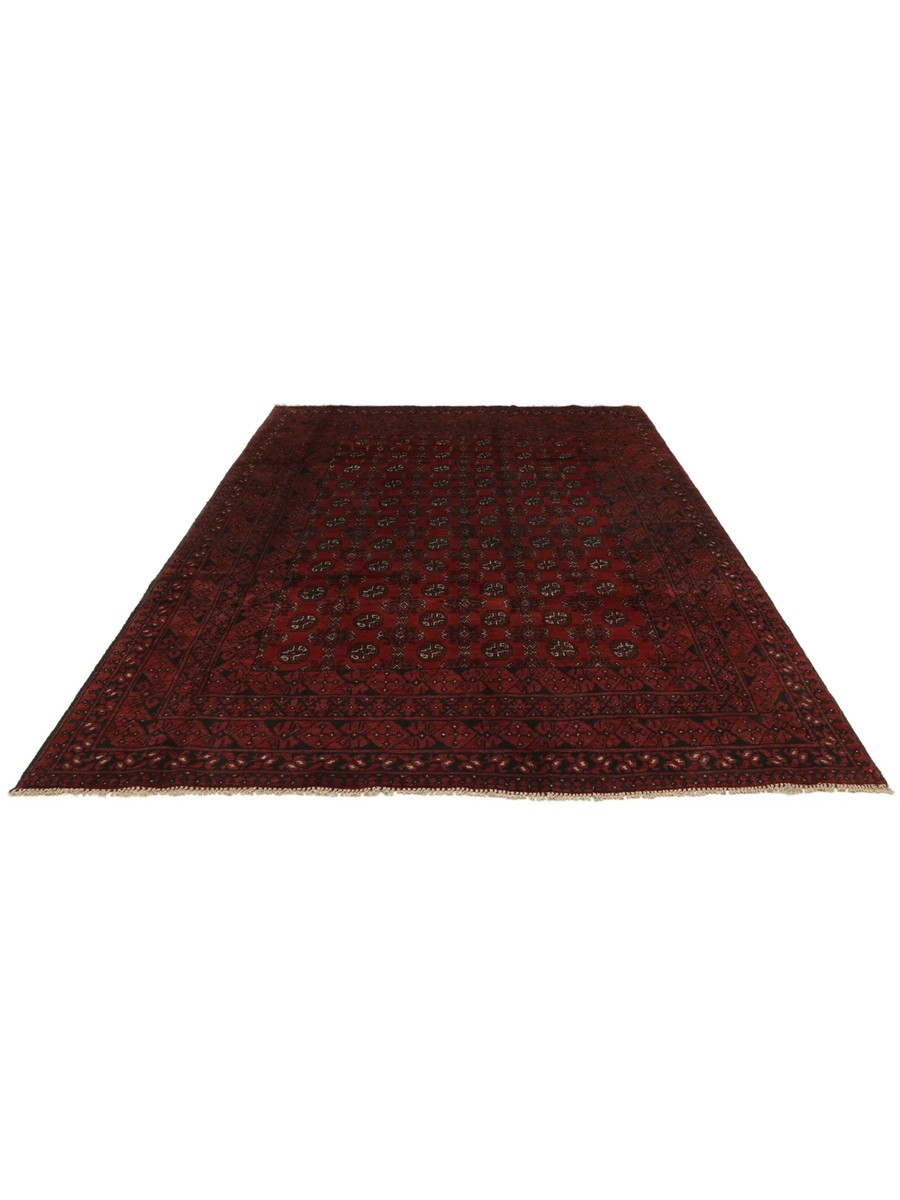202x282 см, Афганистан, Афган / Пакистан, Wool, чёрный — вид 2