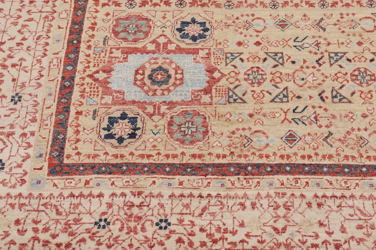 271x354 см, Афганистан, Зиглер, Wool, чёрный — вид 6