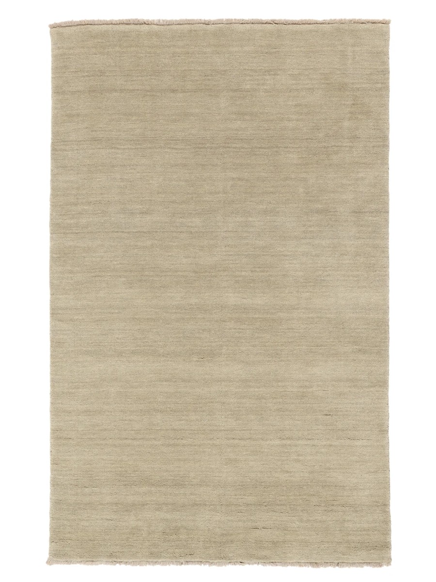 300x500 см, Индия, Однотонные, Wool, серо-бежевый