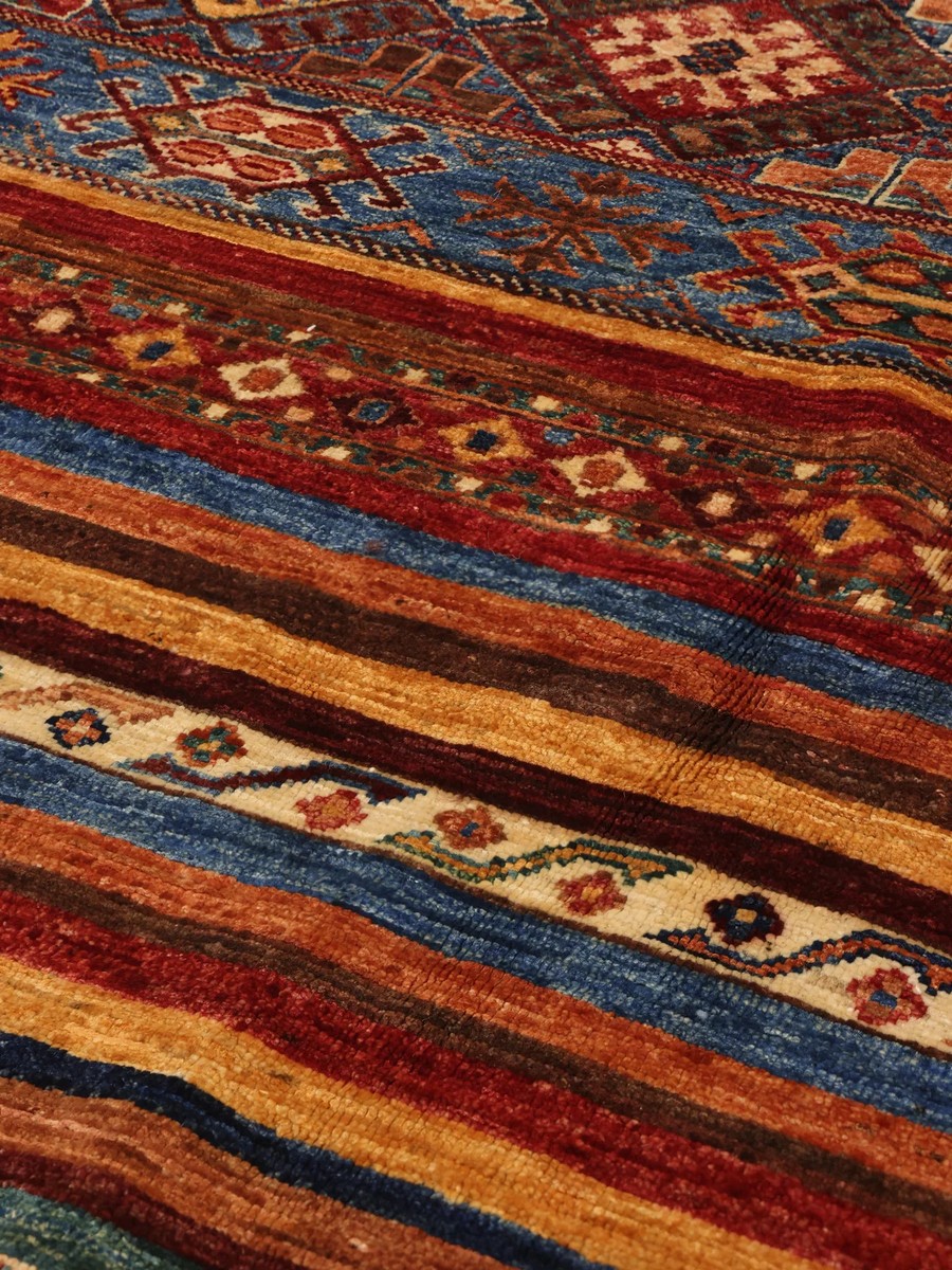 201x300 см, Афганистан, Восточные, Wool, коричневый — вид 3