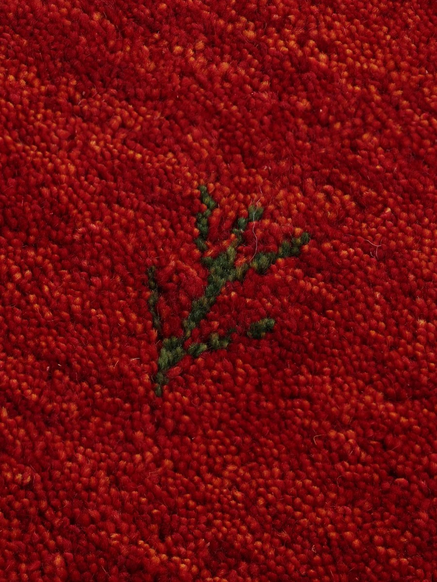 160x230 см, Индия, Габбе, Wool, красный — вид 6