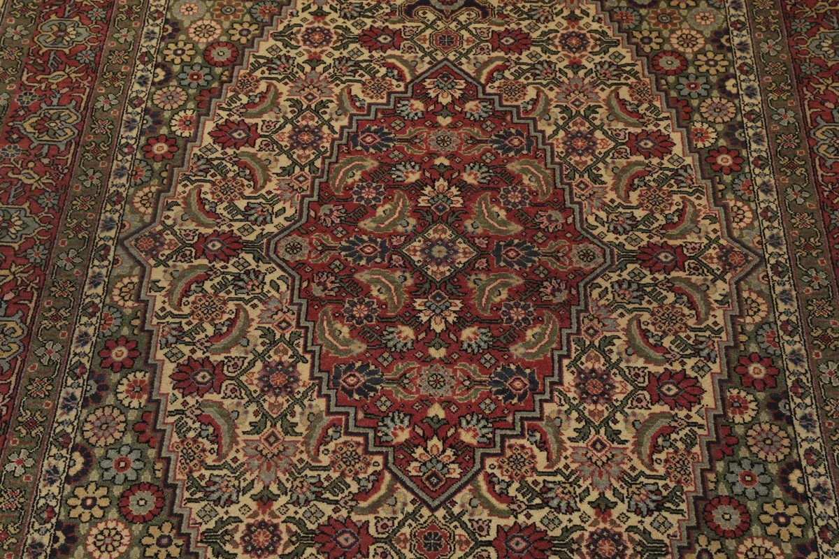 120x181 см, Иран, Табриз, Wool, коричневый — вид 3