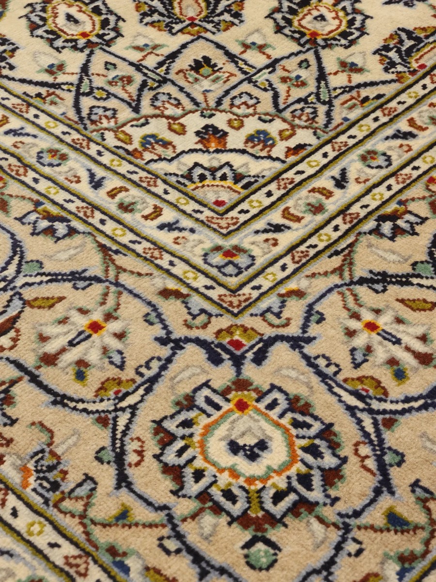 205x297 см, Иран, Кашан, Wool, оранжевый — вид 4