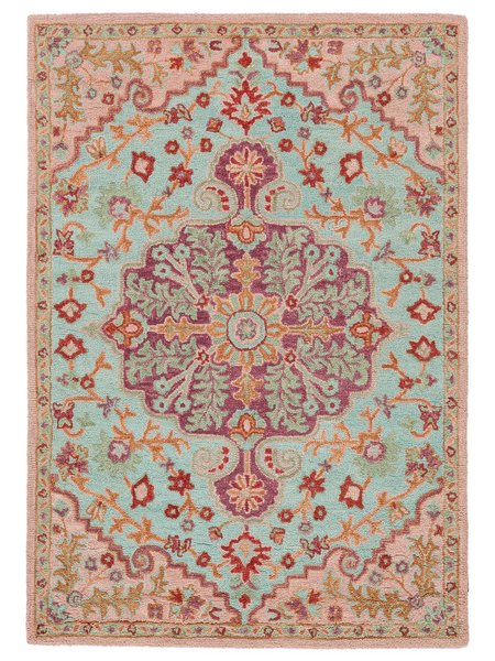 160x230 см, Индия, Современные, Wool, многоцветный
