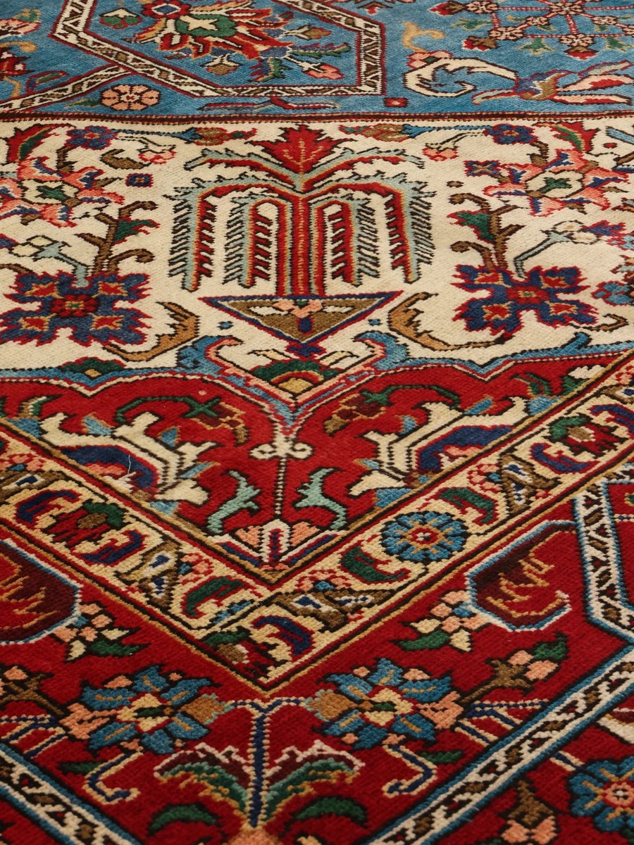 297x394 см, Иран, Табриз, Wool, чёрный — вид 4