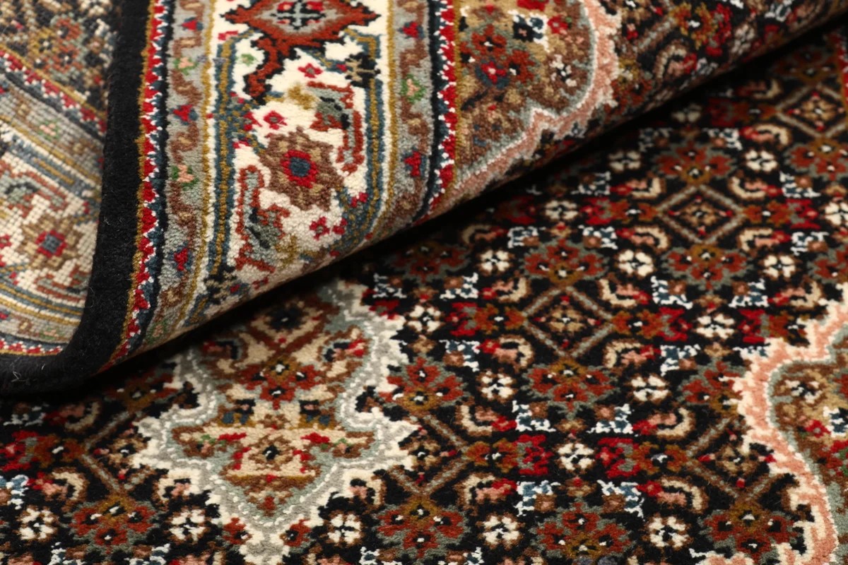 93x162 см, Индия, Табриз, Wool, оранжевый — вид 7