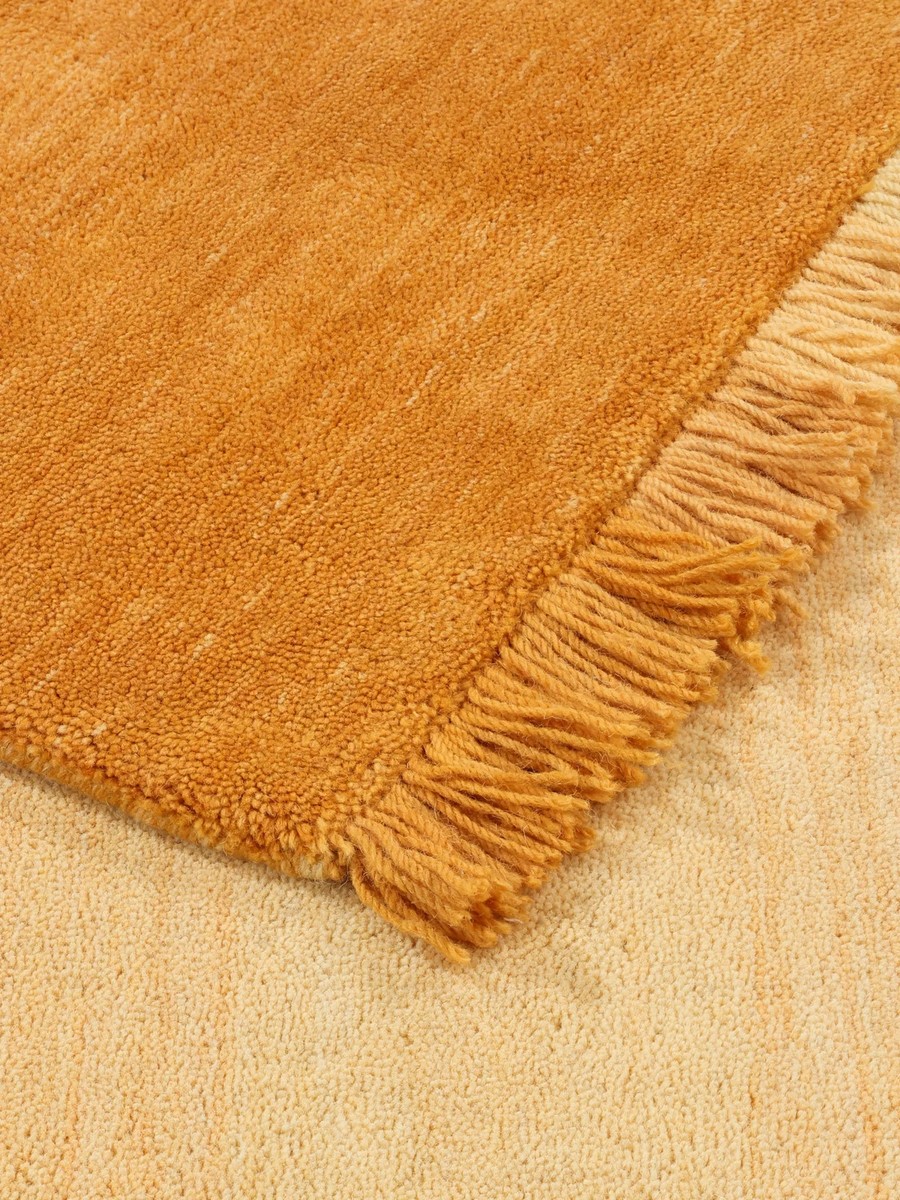 300x400 см, Индия, Современные, Wool, оранжевый — вид 3