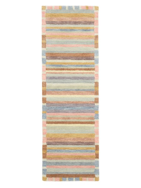 80x250 см, Индия, Современные, Wool, многоцветный