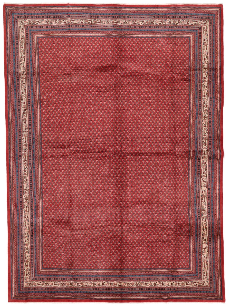 326x449 см, Иран, Сарук, Wool, красный