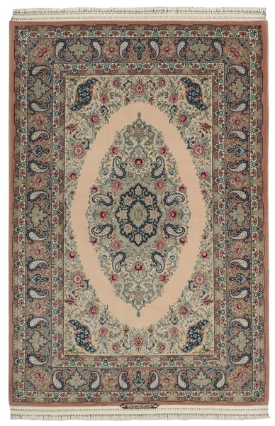 137x205 см, Иран, Исфахан, Wool, коричневый