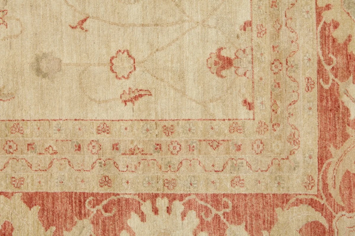 491x657 см, Пакистан, Зиглер, Wool, бежевый — вид 3