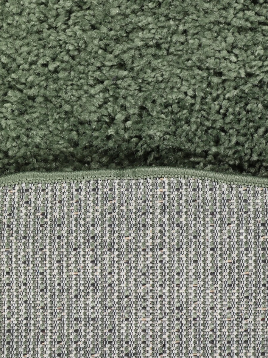 Ø250 см, Турция, Однотонные, Polypropylene, зелёный — вид 3