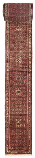 80x1977 см, Иран, Хамадан, Wool, оранжевый