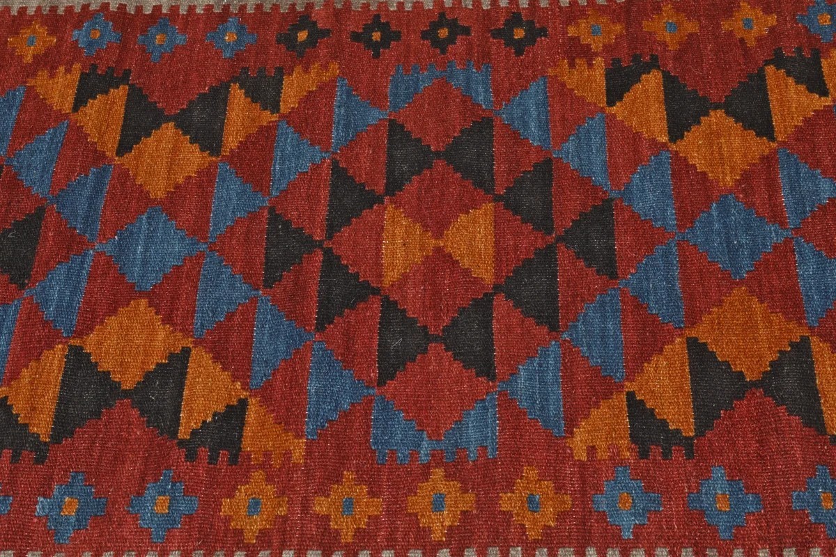 80x300 см, Индия, Килимы, Wool, ржаво-красный — вид 2