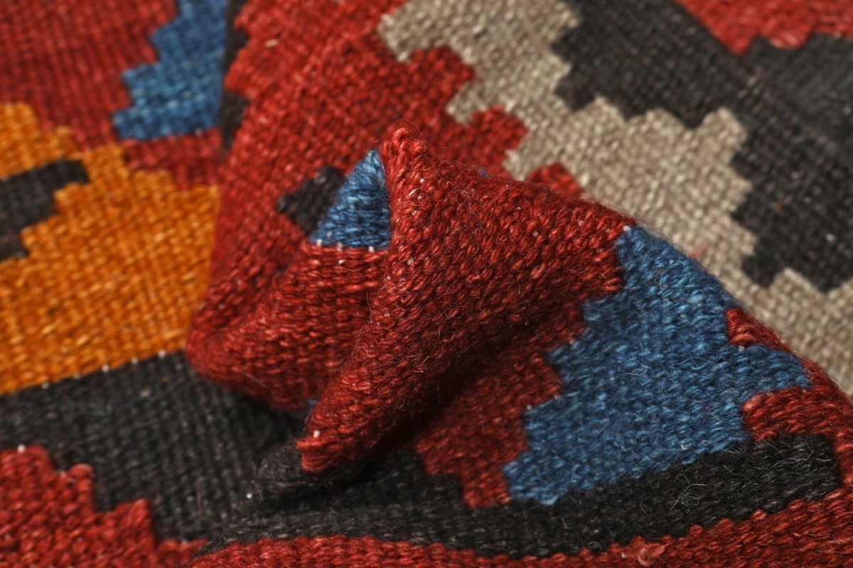 80x300 см, Индия, Килимы, Wool, ржаво-красный — вид 5