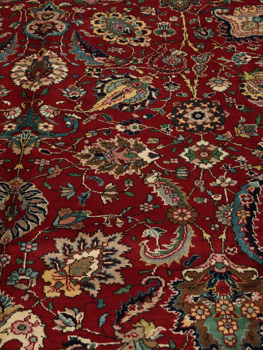 297x400 см, Иран, Табриз, Wool, чёрный — вид 4